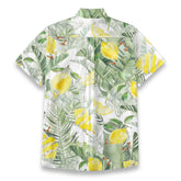 Hawaiian lemon tree for fantasy tropical plants hand-painted print shirt